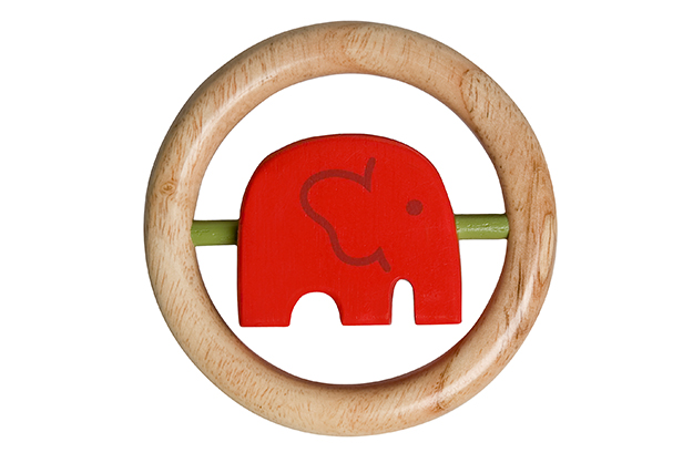 Africa elefante rojo giratorio